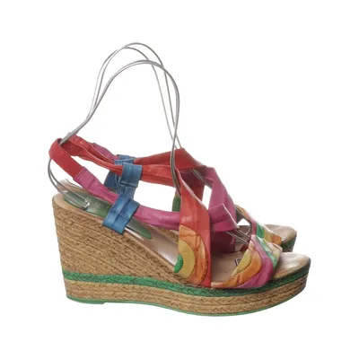 Wedges (Multicolored) from Marila Leather