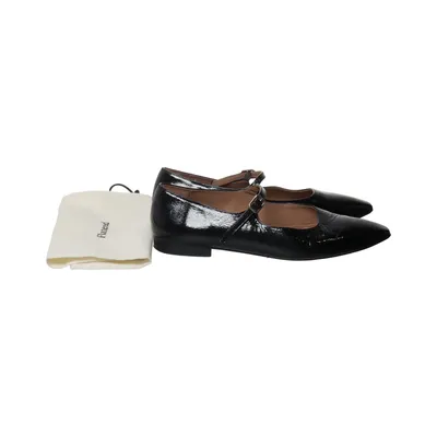 Ballet flats (Black) from Flattered Leather