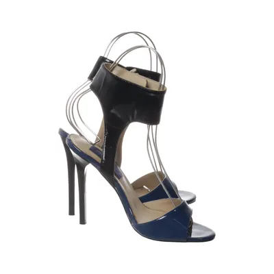 High heel sandals (Black, Blue) from Jimmy Choo for H&M