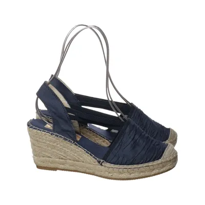Wedges (Blue) from Vidorreta Leather