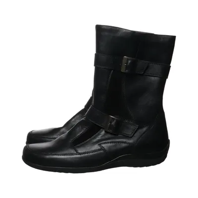 Bottes (Noir) de Waldläufer Cuir, Daim