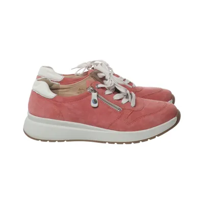 Sneakers (Pink, White, Brown) from Avena Leather