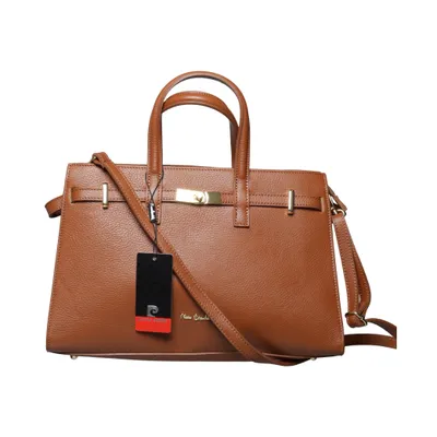 Sac à main (Marron) de Pierre Cardin Cuir