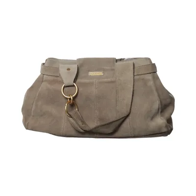 Handväska (V514157) från Max & Co. Bomull, Skinn, Metallfiber