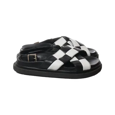 Sandalen (Zwart, Wit) van Alohas Leer