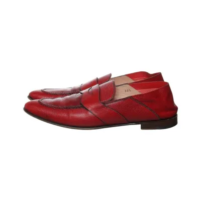 Loafers (Red) from Santoni