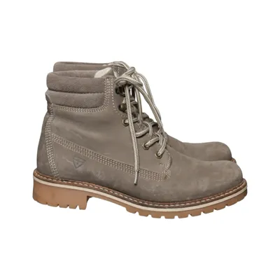 Laced boots (Green) from Tamaris Active Leather