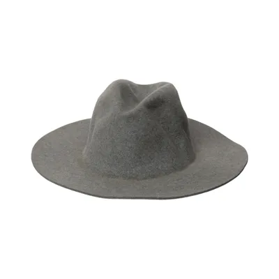 Chapeau en feutre (Gris) de Êtudes Cuir, Laine