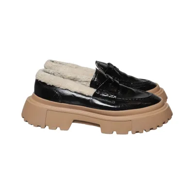 Loafers (Black, Beige) from Hogan