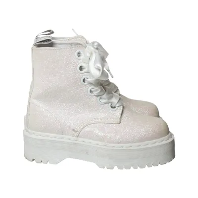 Laced boots (Molly) from Dr. Martens Polyurethane