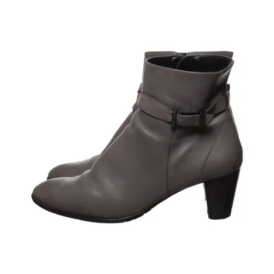Heeled boots (Gray) from Luftpolster