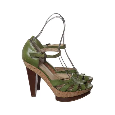 Sandales à talons hauts (Vert) de Enzo Angiolini Cuir