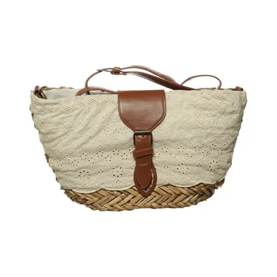 Shoulder-bag (Beige, Brown)