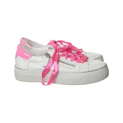 Sneakers (Vit, Rosa) från Barbarella Skinn