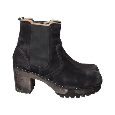 Heeled boots (Black) from SOFTCLOX