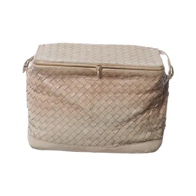 Skuldertaske (vintage) fra Bottega Veneta Læder