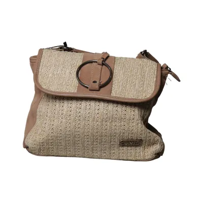 Shoulder-bag (Beige, Brown) from Carmela