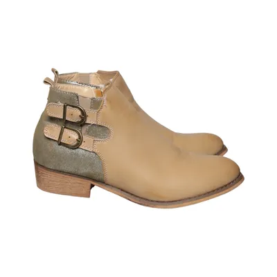 Chelsea boots (Beige) från Weide