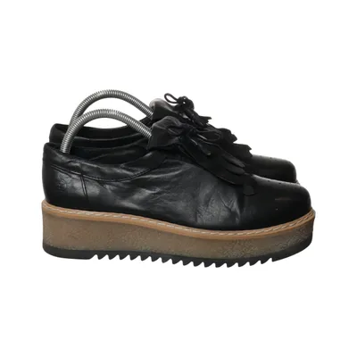 Richelieus (Noir) de Post Xchange Cuir
