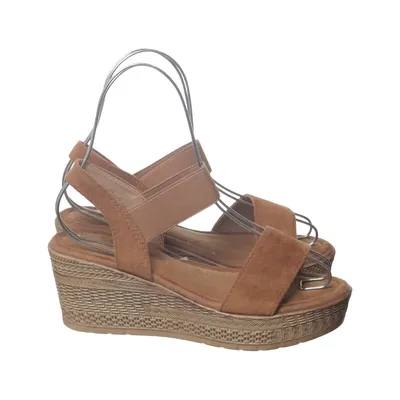 Wedges (Brown) from Queen Tina