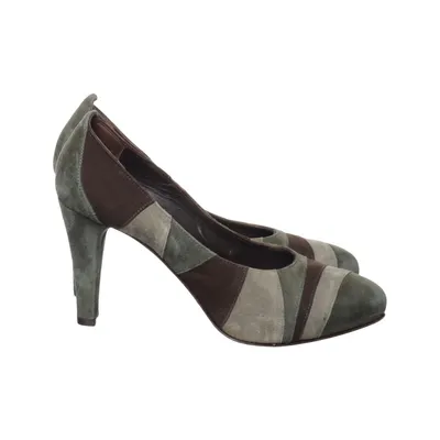 Pumps (Brown, Green, Gray) from Laura Bellariva Leather