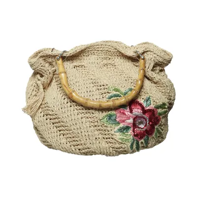 Håndtaske (Beige) fra ESPRIT Bambus, Polyester