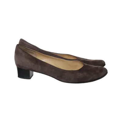 Pumps (Brown) from Brunate Leather
