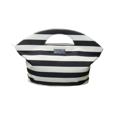 Handbag (Black, White) from More & More Polyester