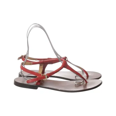 Sandaler (Röd, Brun) från Studio Pollini Skinn