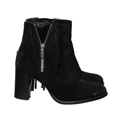 Heeled boots (Black) from Bullboxer Leather