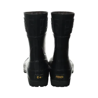 Rubber boots (Black) from Fendi
