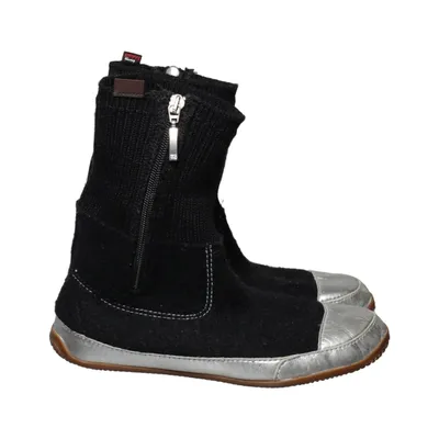 Ankle boots (Black, Silver) from Living Kitzbühel