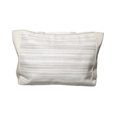 Sac de plage (Beige, Multicolore) de Guerlain Coton recyclé, Polyester recyclé