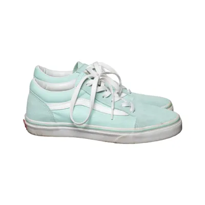 Sneakers (Turkos) från Vans Skinn, Polyester