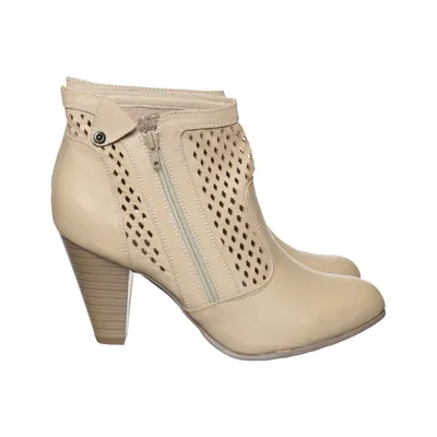 Støvletter (Beige) fra Young Spirit Læder