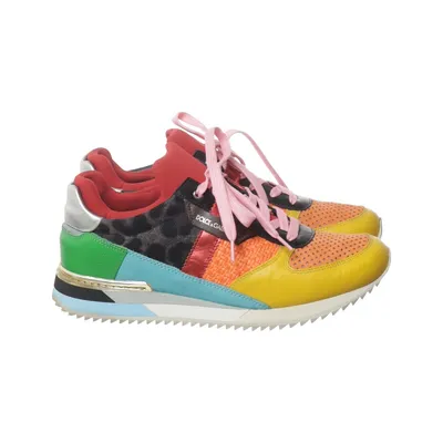 Sneakers (Nigeria) från Dolce & Gabbana Bomull, Elastan, Skinn, Polyamid, Viskos