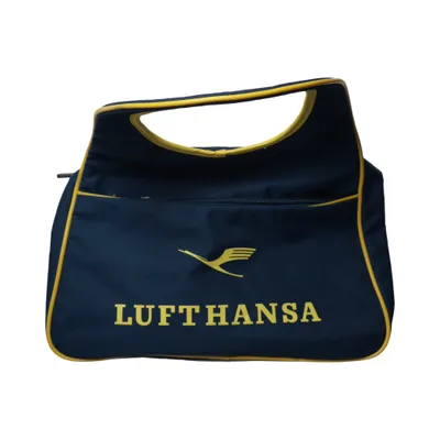 Handbag (Blue, Yellow) from Lufthansa