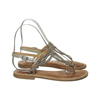 Sandaler (Beige, Sølv) fra Tamaris Læder