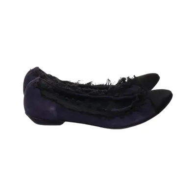 Ballet flats (Purple, Black) from Paco Gil Leather