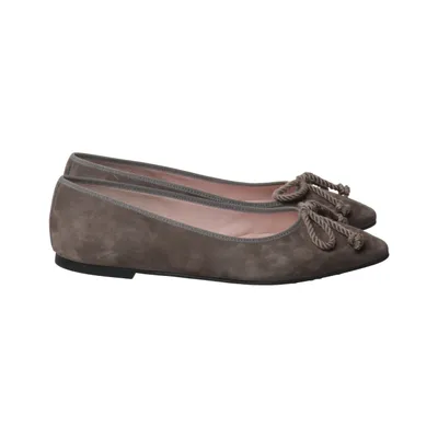 Ballerinaskor (Grå) från Pretty Ballerinas Skinn
