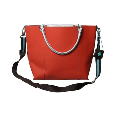 Handtas (Oranje, Wit, Blauw) van Gabs Katoen