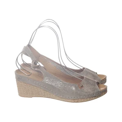 Wedges (Silver) from Lasocki Leather