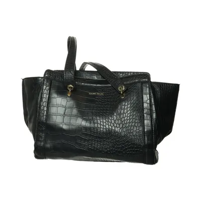 Handbag (Black) from Mango Touch Polyester, Polyurethane