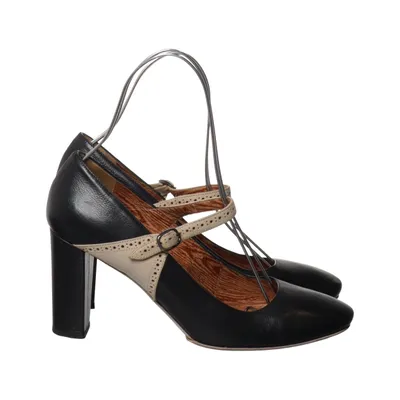 High heels (Black, Beige) from Elsa