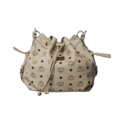 Shoulder-bag (Heritage Drawstring) from MCM