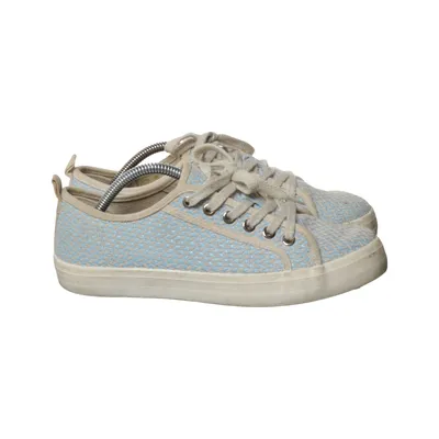 Canvas schoenen (Blauw, Beige) van Bocage Leer