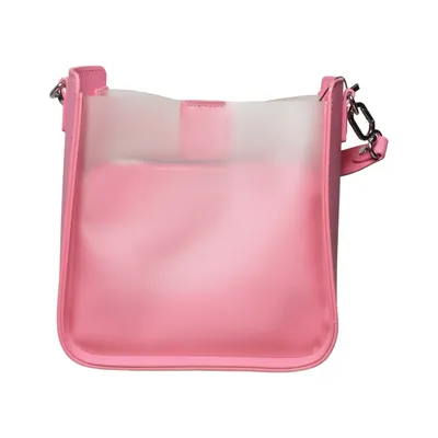 Skuldertaske (Pink, Transparent) fra Emily & Noah