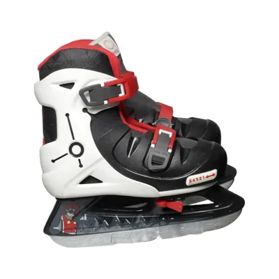 Ice skates (Black, White, Red) from Oxelo