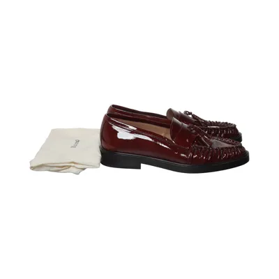 Loafers (Red) from Flattered Leather