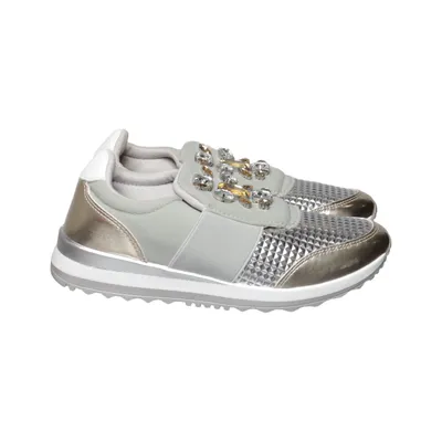 Slip-ons (Grå, Silverfärgad, Guldfärgad) från Sergio Todzi